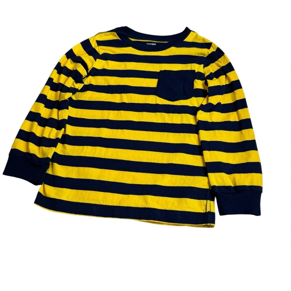Carter's Simple Joys Boys Long Sleeve Top Bundle 7